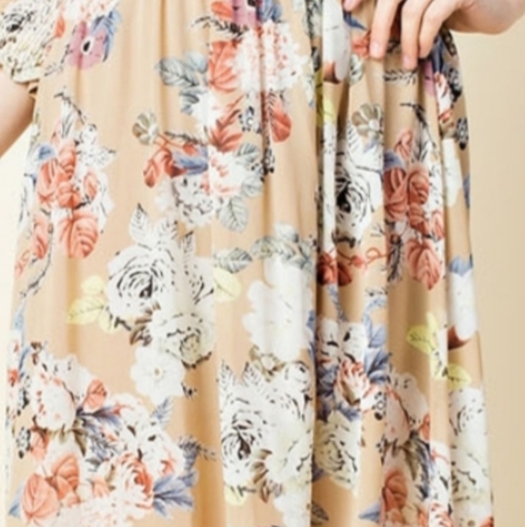 Floral Maxi Dress - Picture 3 of 5